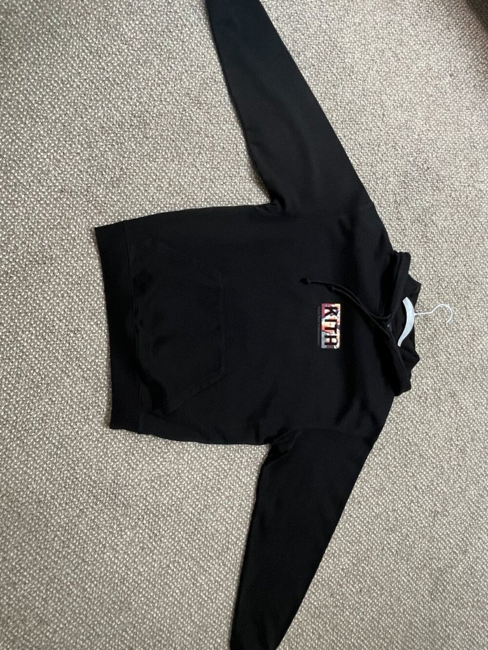 Kith Black Curb Your Enthusiasm Hoodie, Size S - Picture 7 of 9